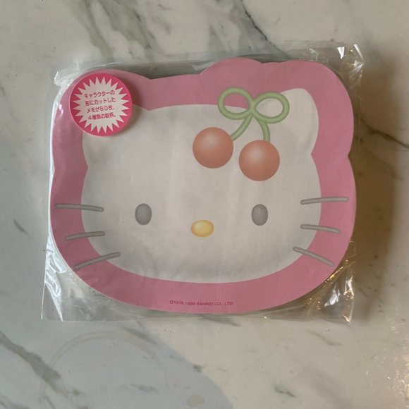 Lot of 2 VINTAGE 90S Y2K Hello Kitty Memo Pads - Picture 2 of 12